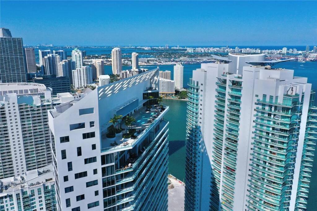 Lovely Upscale Condo Gorgeous View 2Bd 2Bath In Brickell Miami Exterior photo